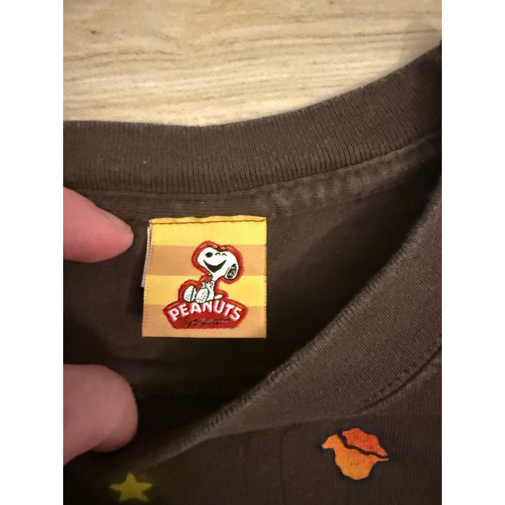 Peanuts Snoopy Halloween Boo T-Shirt Yazbek Mens XL Charlie Brown Woodstock - Picture 2 of 7